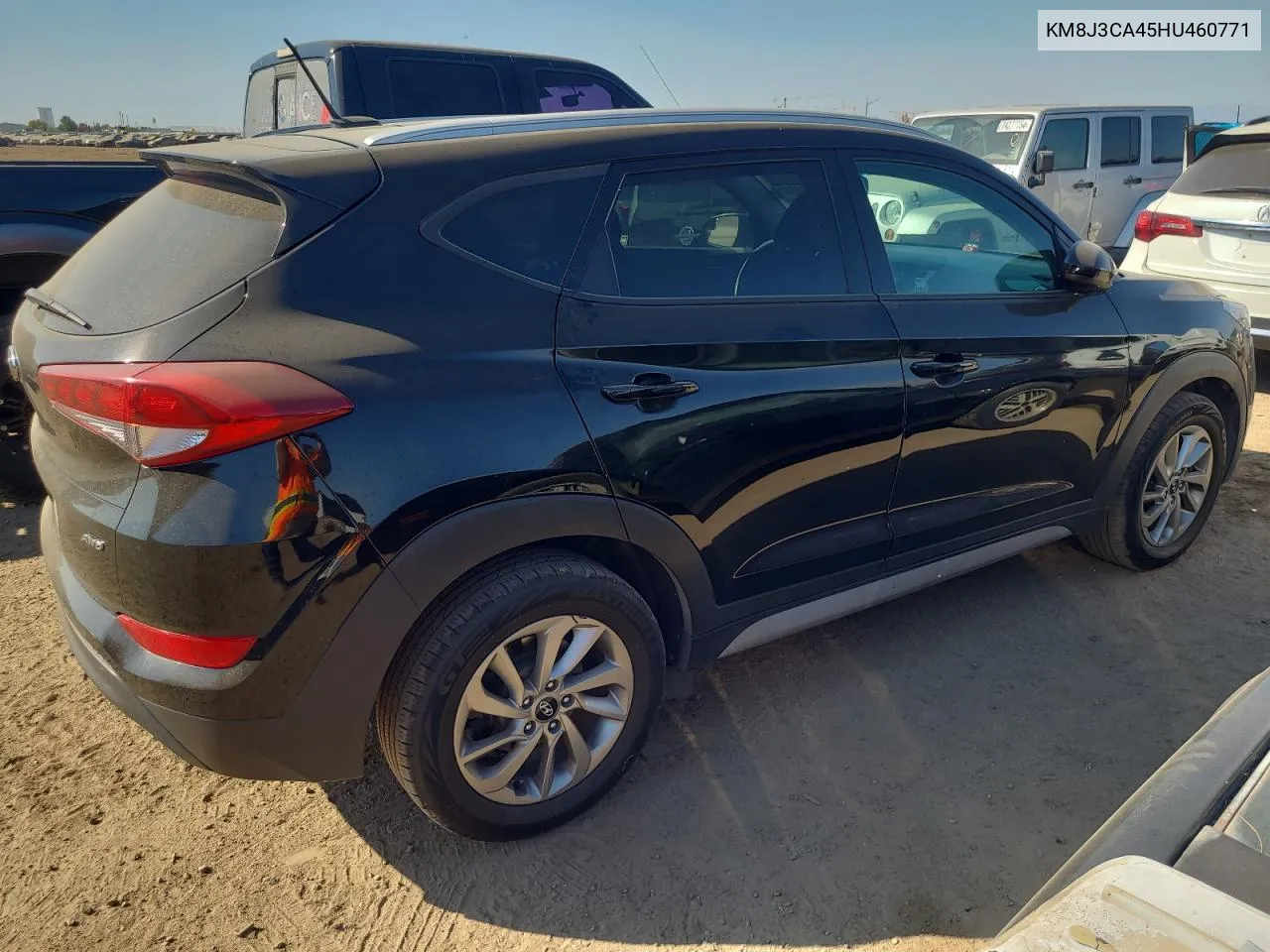 2017 Hyundai Tucson Limited VIN: KM8J3CA45HU460771 Lot: 74768444