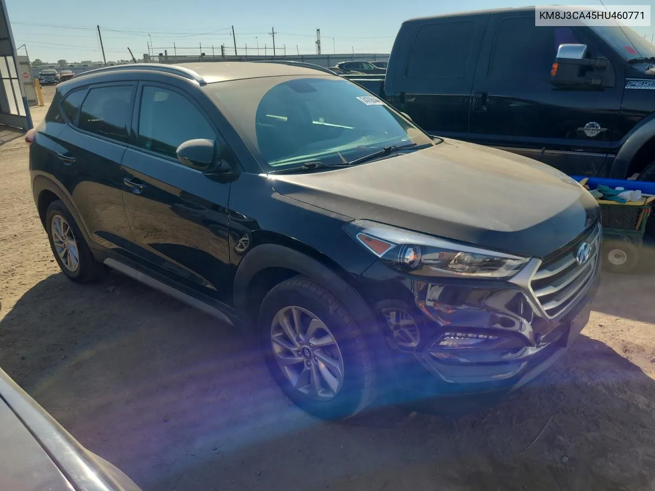 2017 Hyundai Tucson Limited VIN: KM8J3CA45HU460771 Lot: 74768444