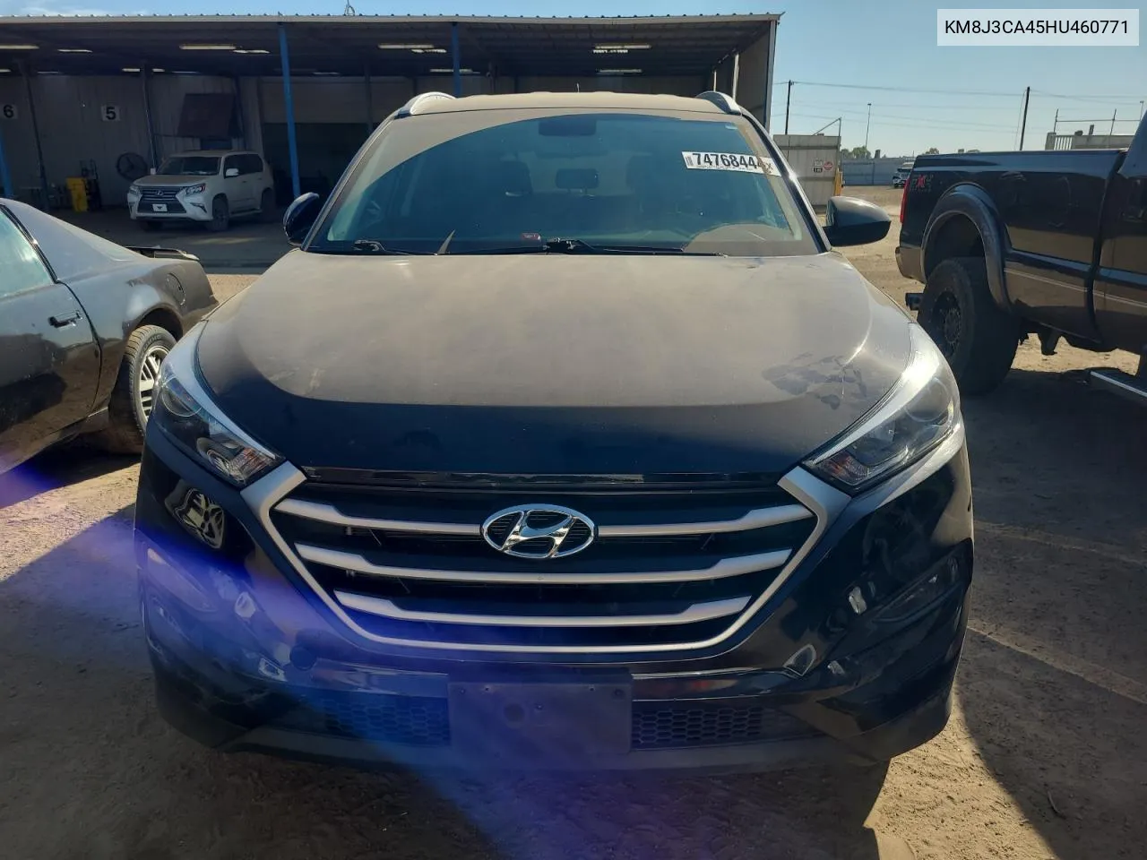 2017 Hyundai Tucson Limited VIN: KM8J3CA45HU460771 Lot: 74768444