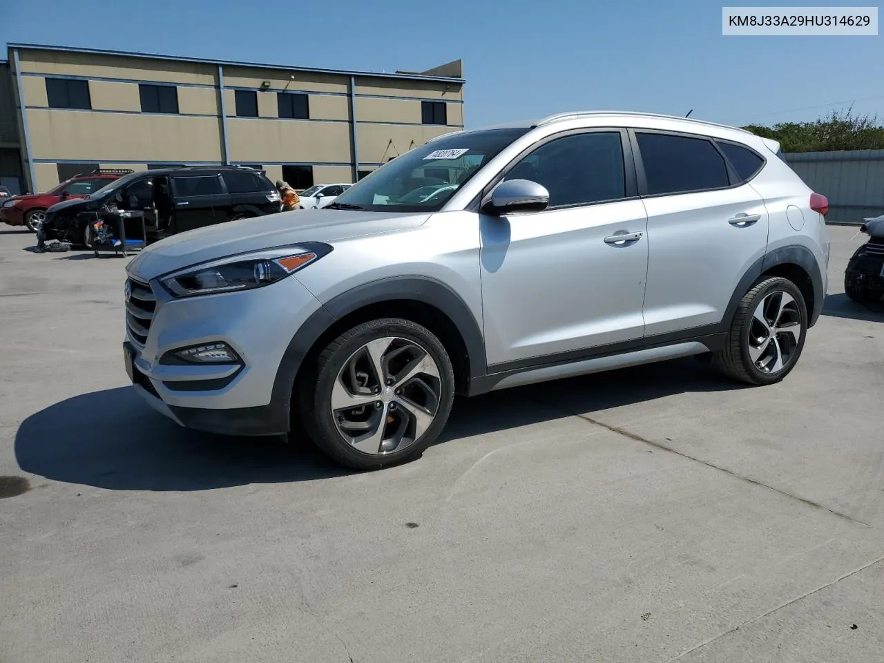 2017 Hyundai Tucson Limited VIN: KM8J33A29HU314629 Lot: 74820764