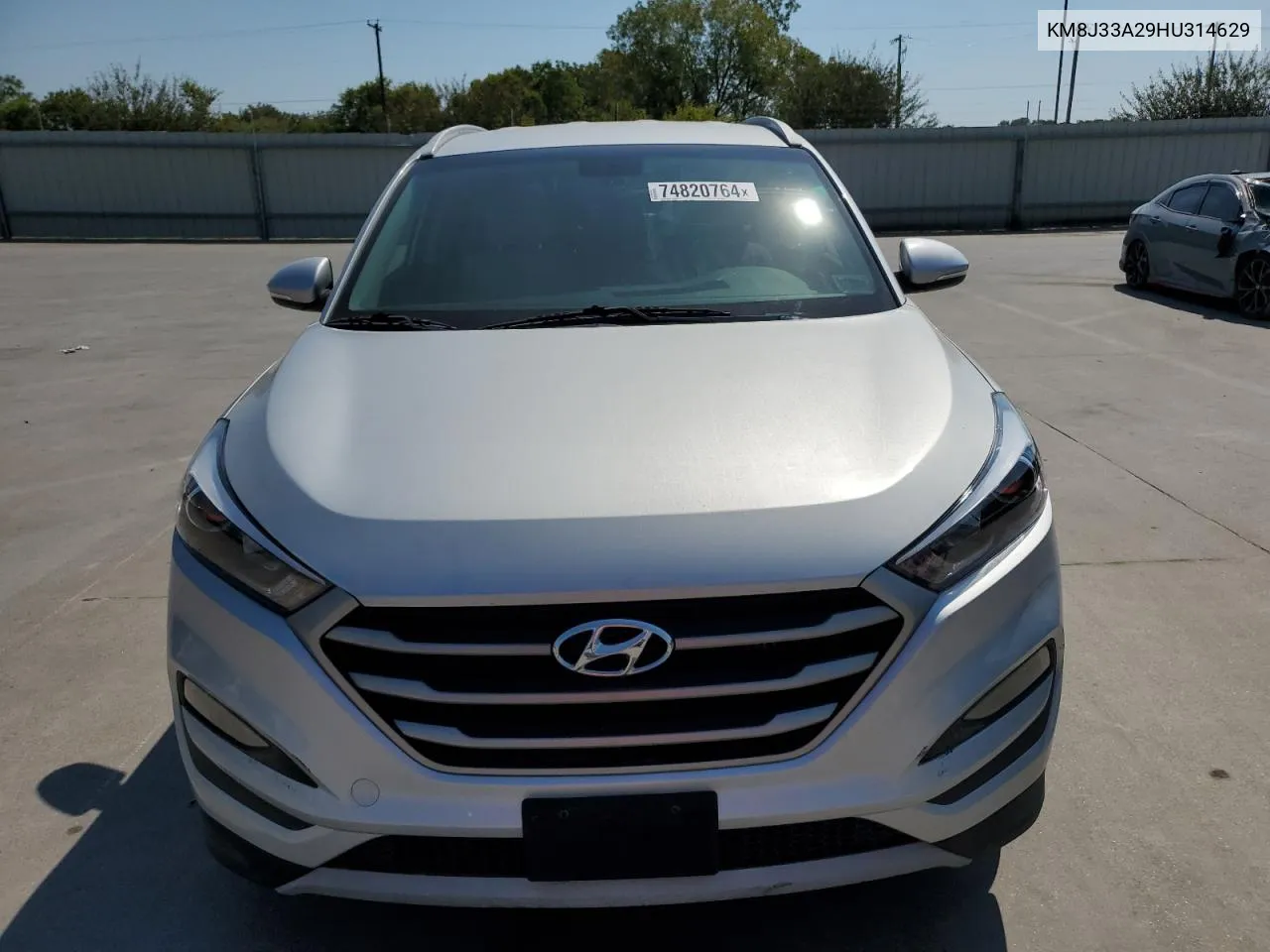 2017 Hyundai Tucson Limited VIN: KM8J33A29HU314629 Lot: 74820764