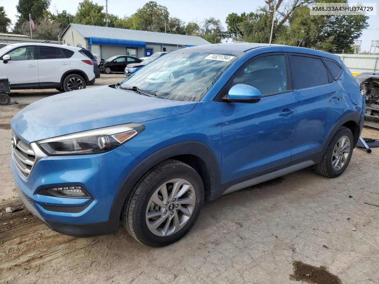 KM8J33A43HU374729 2017 Hyundai Tucson Limited