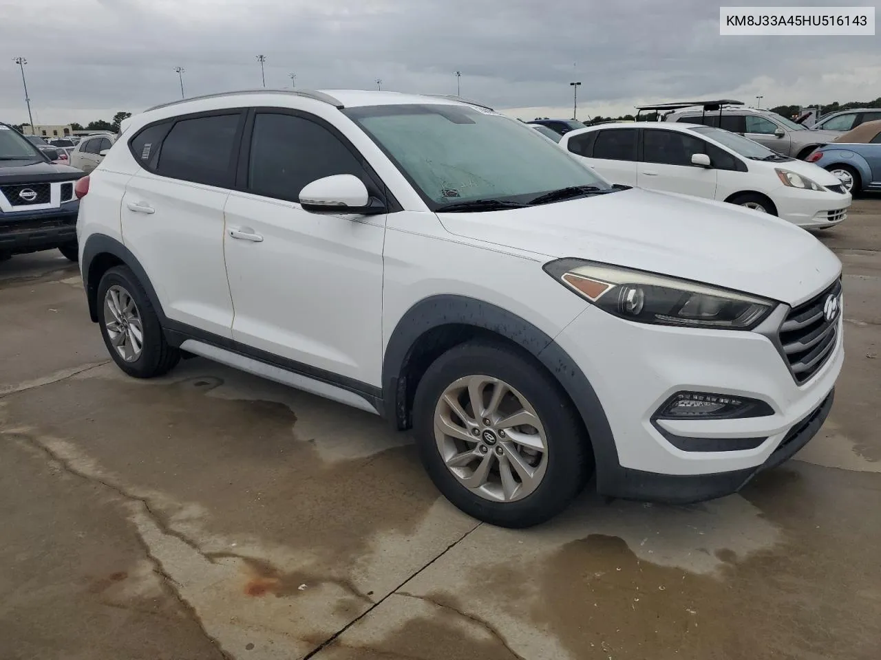 2017 Hyundai Tucson Limited VIN: KM8J33A45HU516143 Lot: 74839124