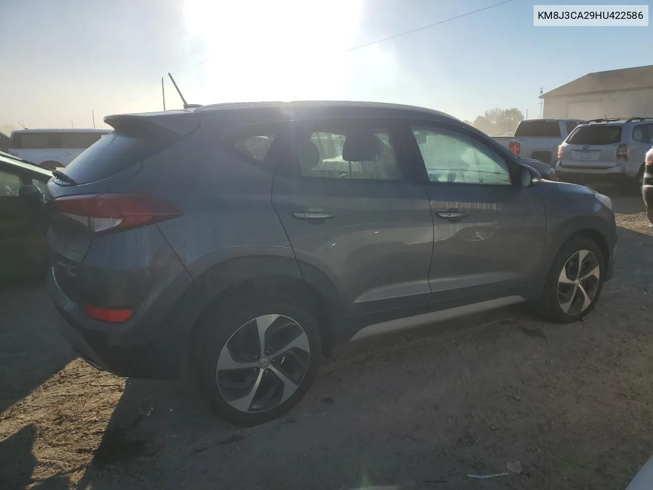 2017 Hyundai Tucson Limited VIN: KM8J3CA29HU422586 Lot: 74954314