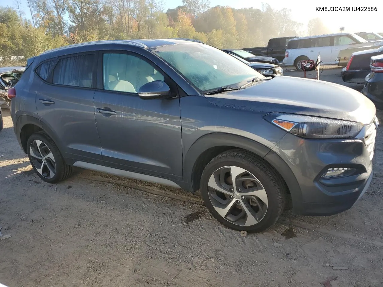 2017 Hyundai Tucson Limited VIN: KM8J3CA29HU422586 Lot: 74954314