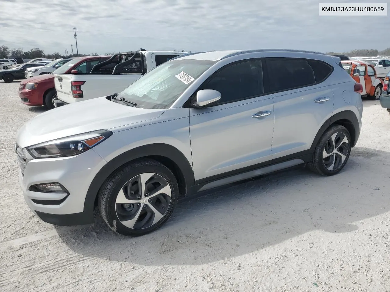 2017 Hyundai Tucson Limited VIN: KM8J33A23HU480659 Lot: 74957164