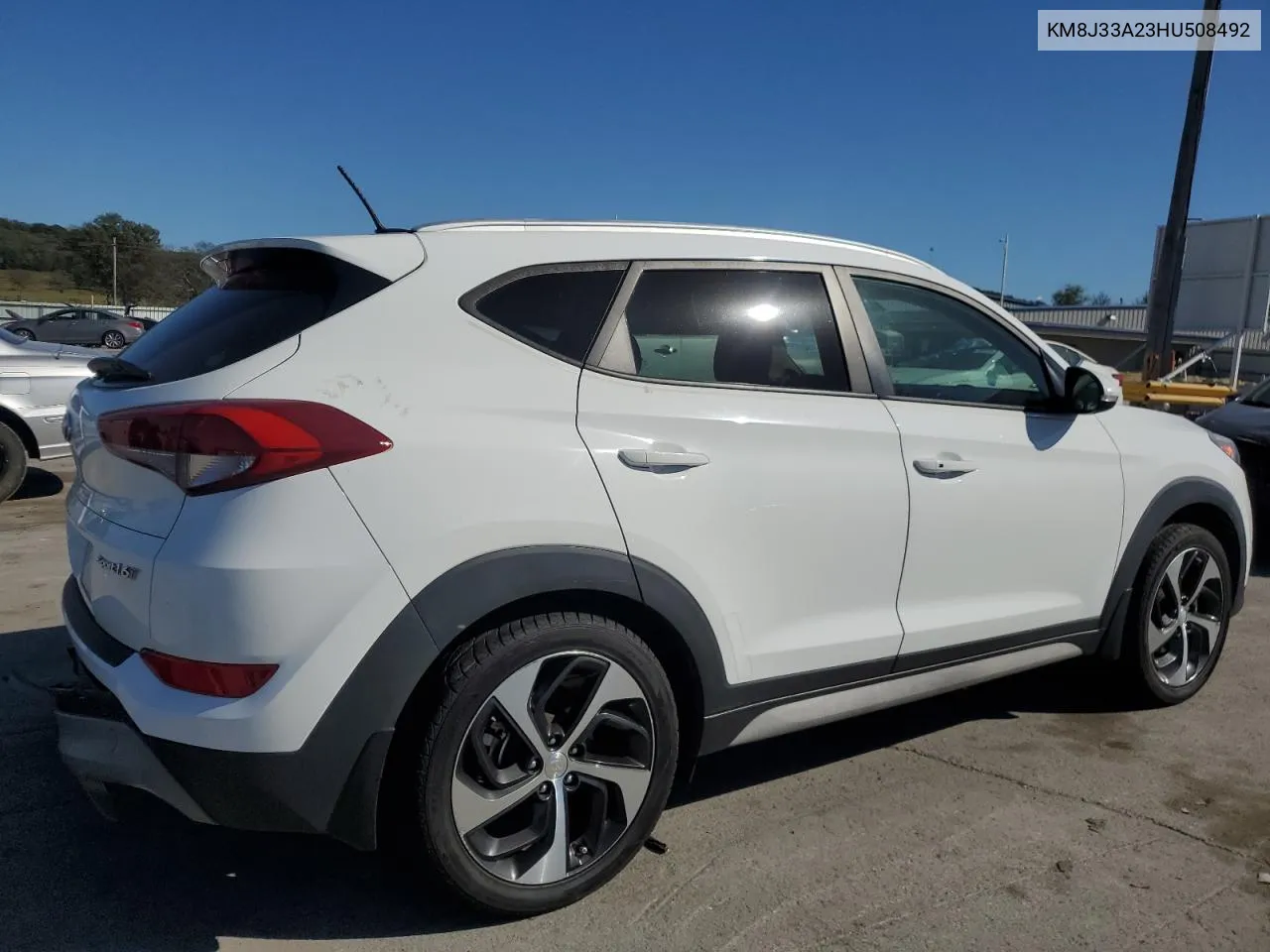 2017 Hyundai Tucson Limited VIN: KM8J33A23HU508492 Lot: 75037264