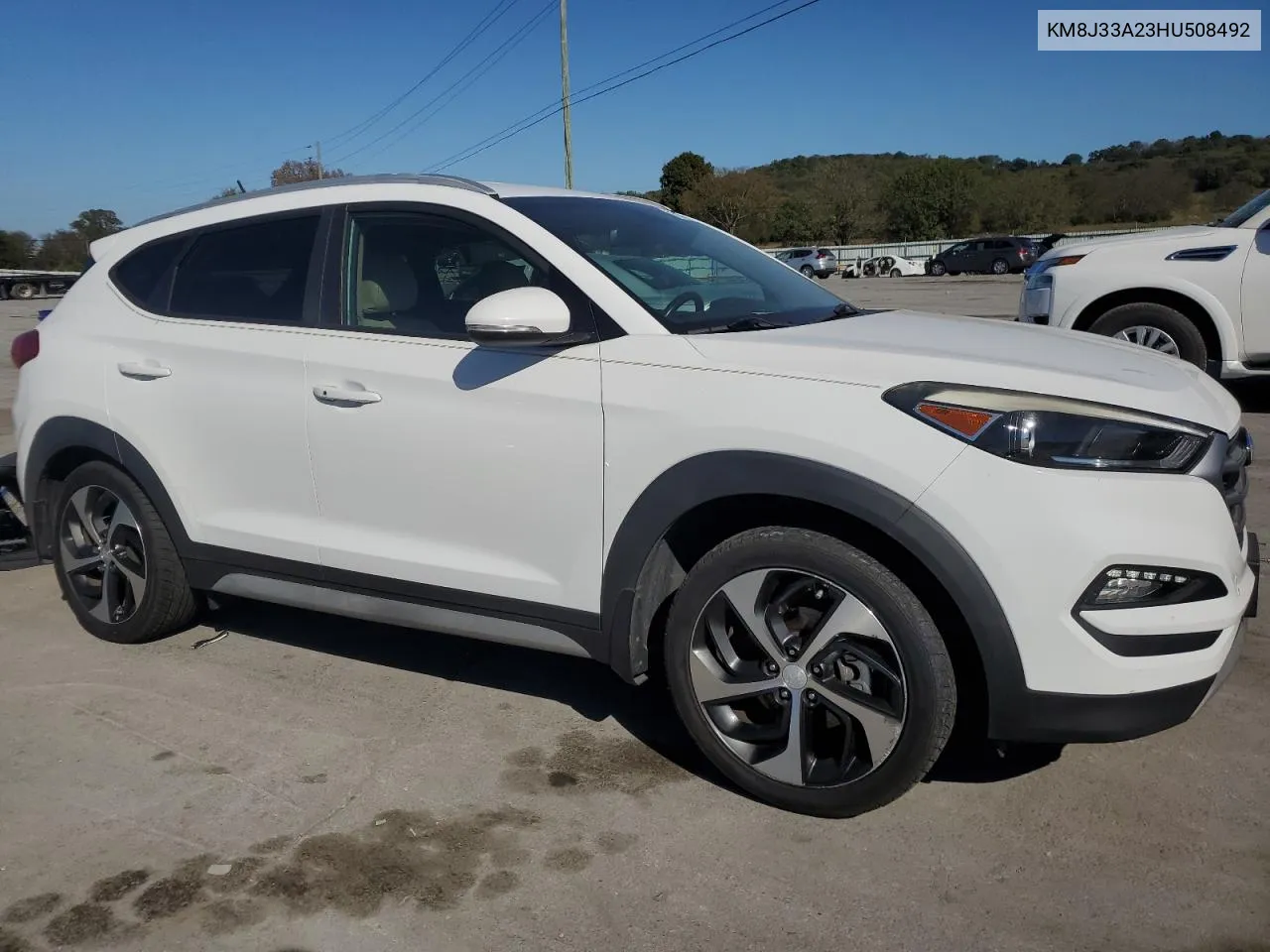 2017 Hyundai Tucson Limited VIN: KM8J33A23HU508492 Lot: 75037264