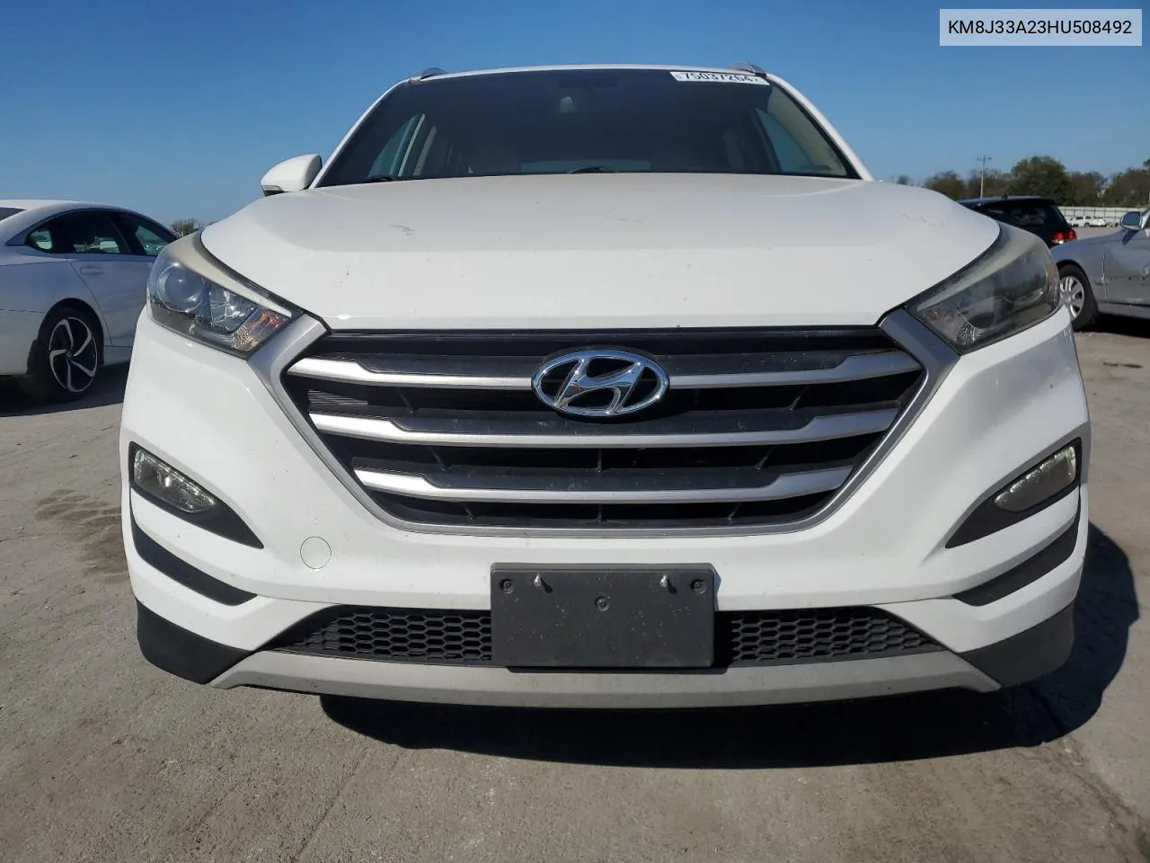 2017 Hyundai Tucson Limited VIN: KM8J33A23HU508492 Lot: 75037264