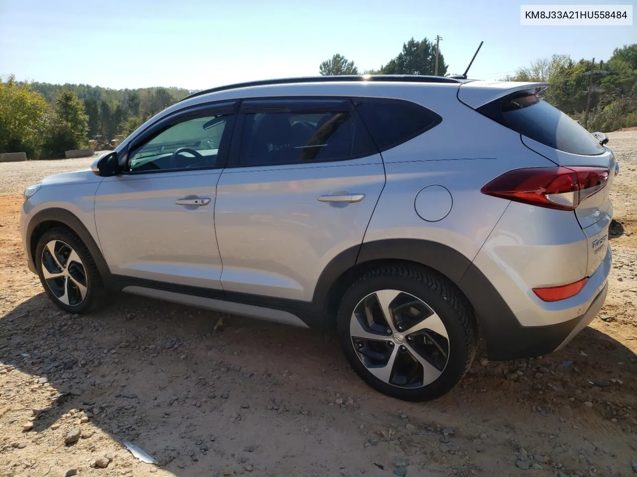 2017 Hyundai Tucson Limited VIN: KM8J33A21HU558484 Lot: 75113514