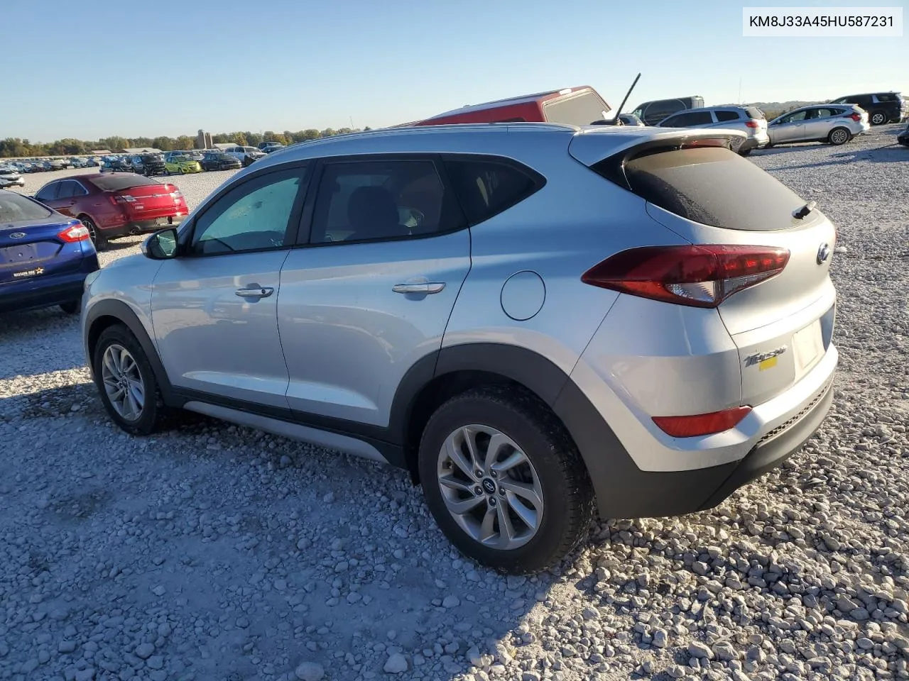 2017 Hyundai Tucson Limited VIN: KM8J33A45HU587231 Lot: 75212004