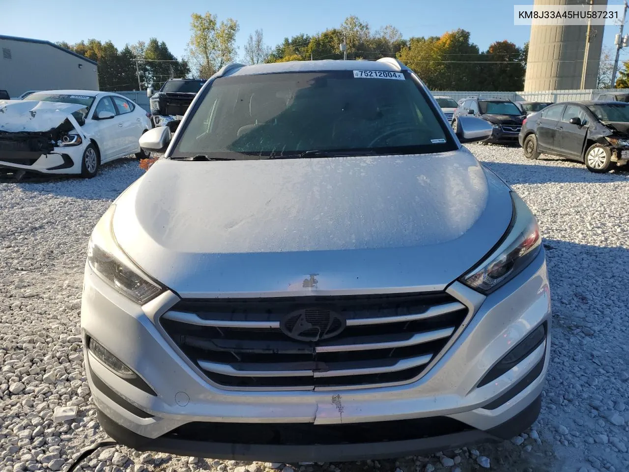 2017 Hyundai Tucson Limited VIN: KM8J33A45HU587231 Lot: 75212004