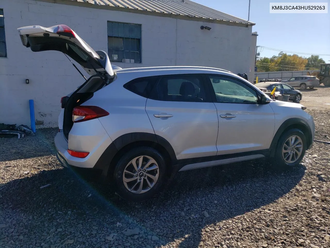 2017 Hyundai Tucson Limited VIN: KM8J3CA43HU529263 Lot: 75214454