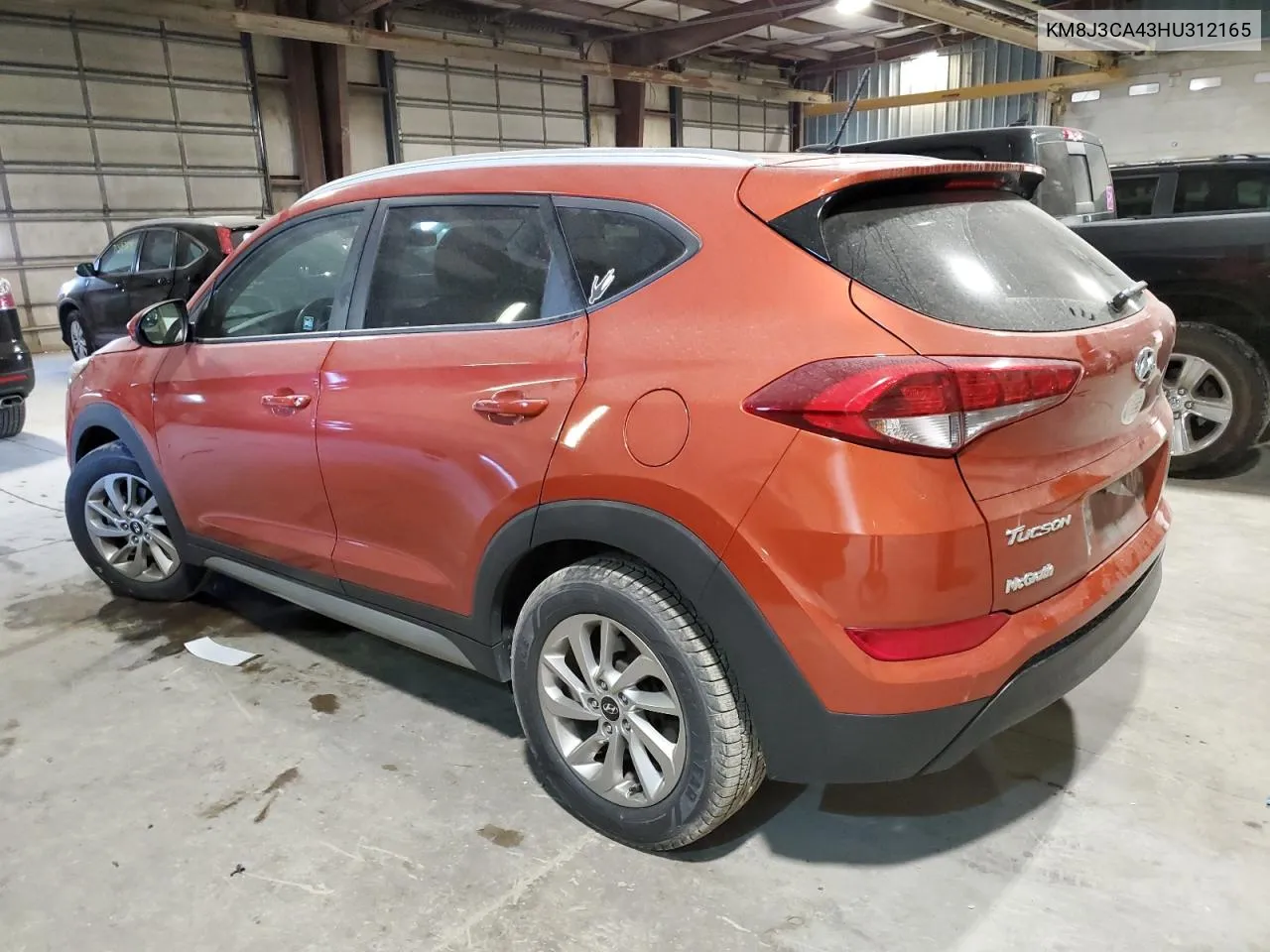 2017 Hyundai Tucson Limited VIN: KM8J3CA43HU312165 Lot: 75448304