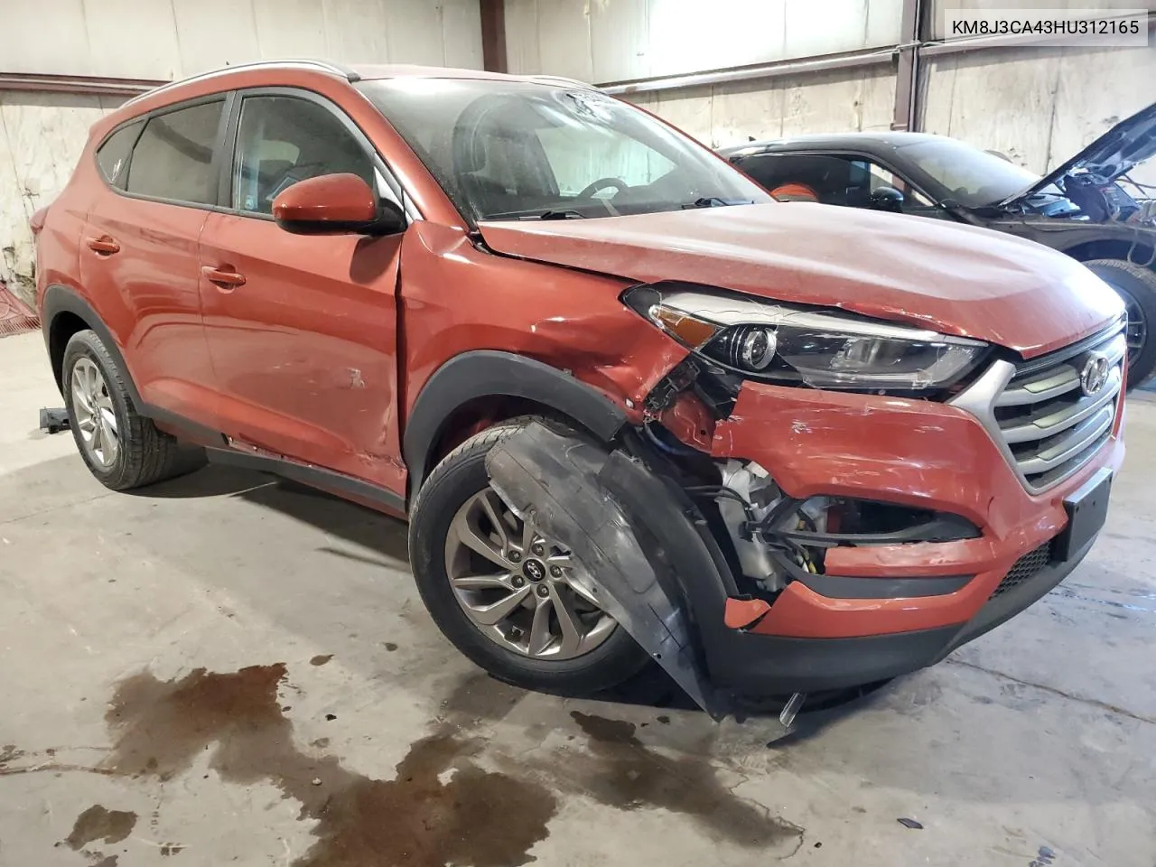 2017 Hyundai Tucson Limited VIN: KM8J3CA43HU312165 Lot: 75448304