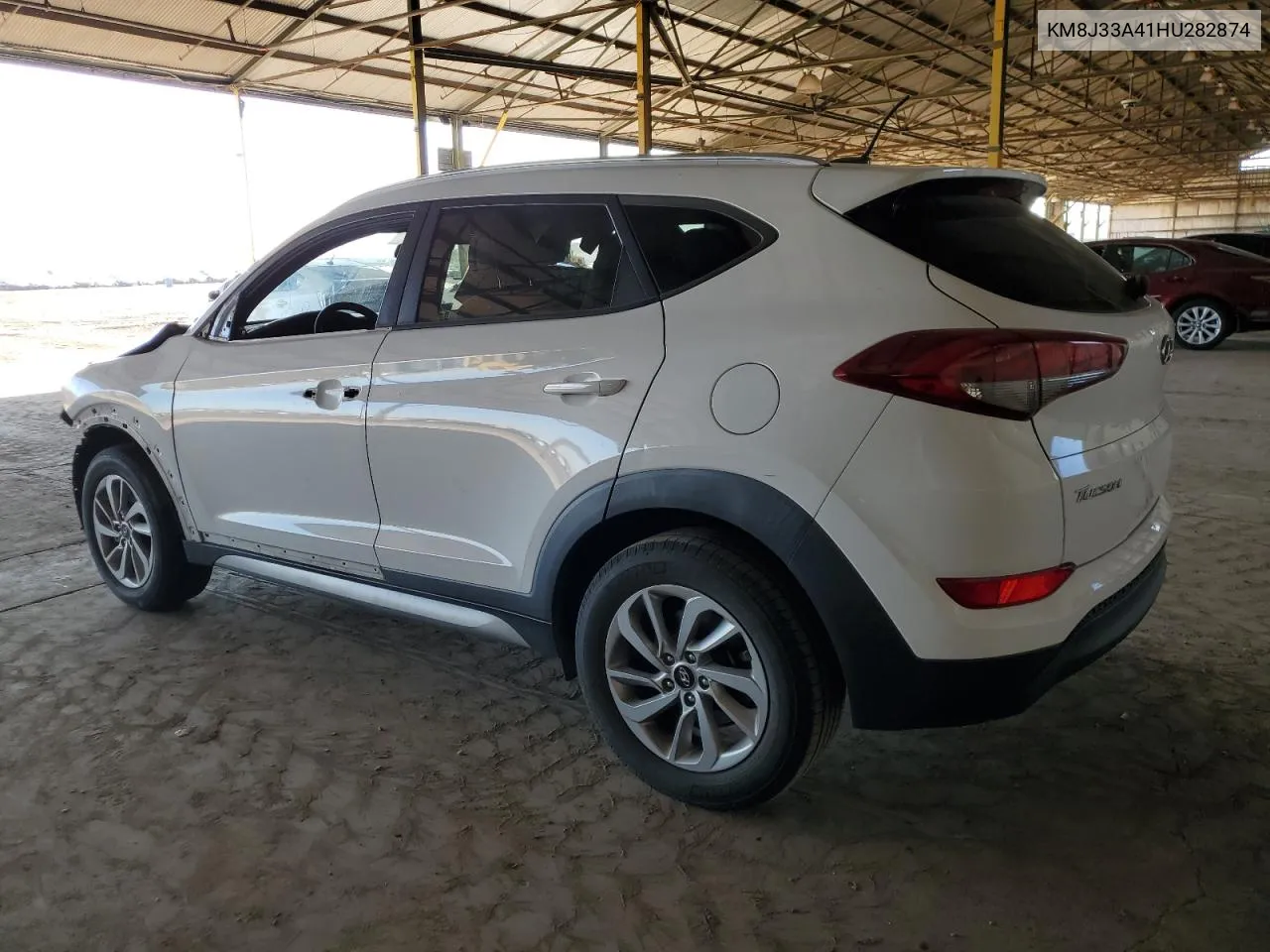 2017 Hyundai Tucson Limited VIN: KM8J33A41HU282874 Lot: 75473624