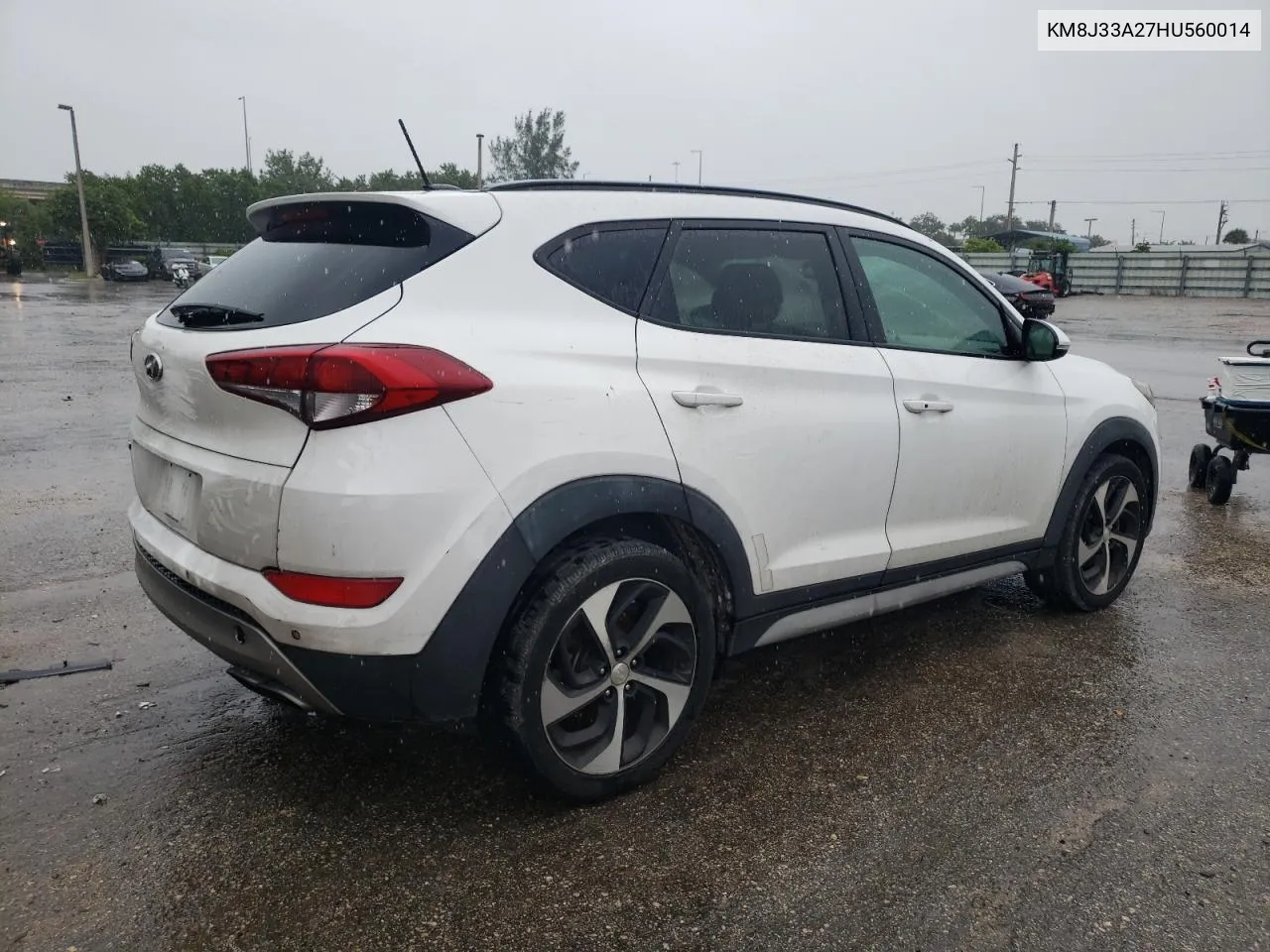 2017 Hyundai Tucson Limited VIN: KM8J33A27HU560014 Lot: 75546514