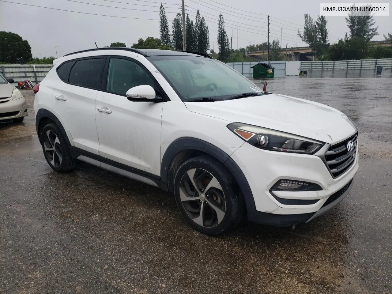 2017 Hyundai Tucson Limited VIN: KM8J33A27HU560014 Lot: 75546514