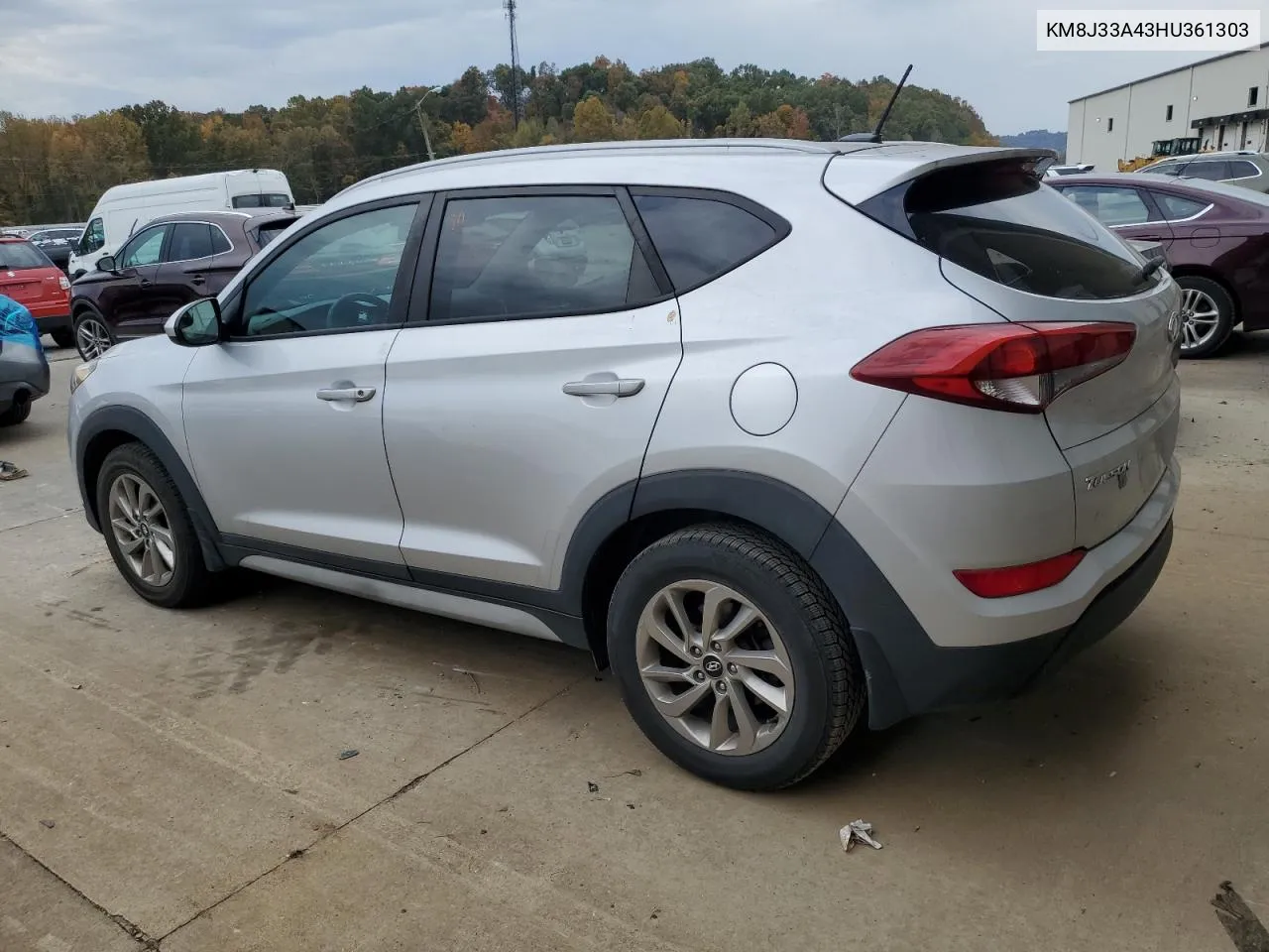 2017 Hyundai Tucson Limited VIN: KM8J33A43HU361303 Lot: 75595964