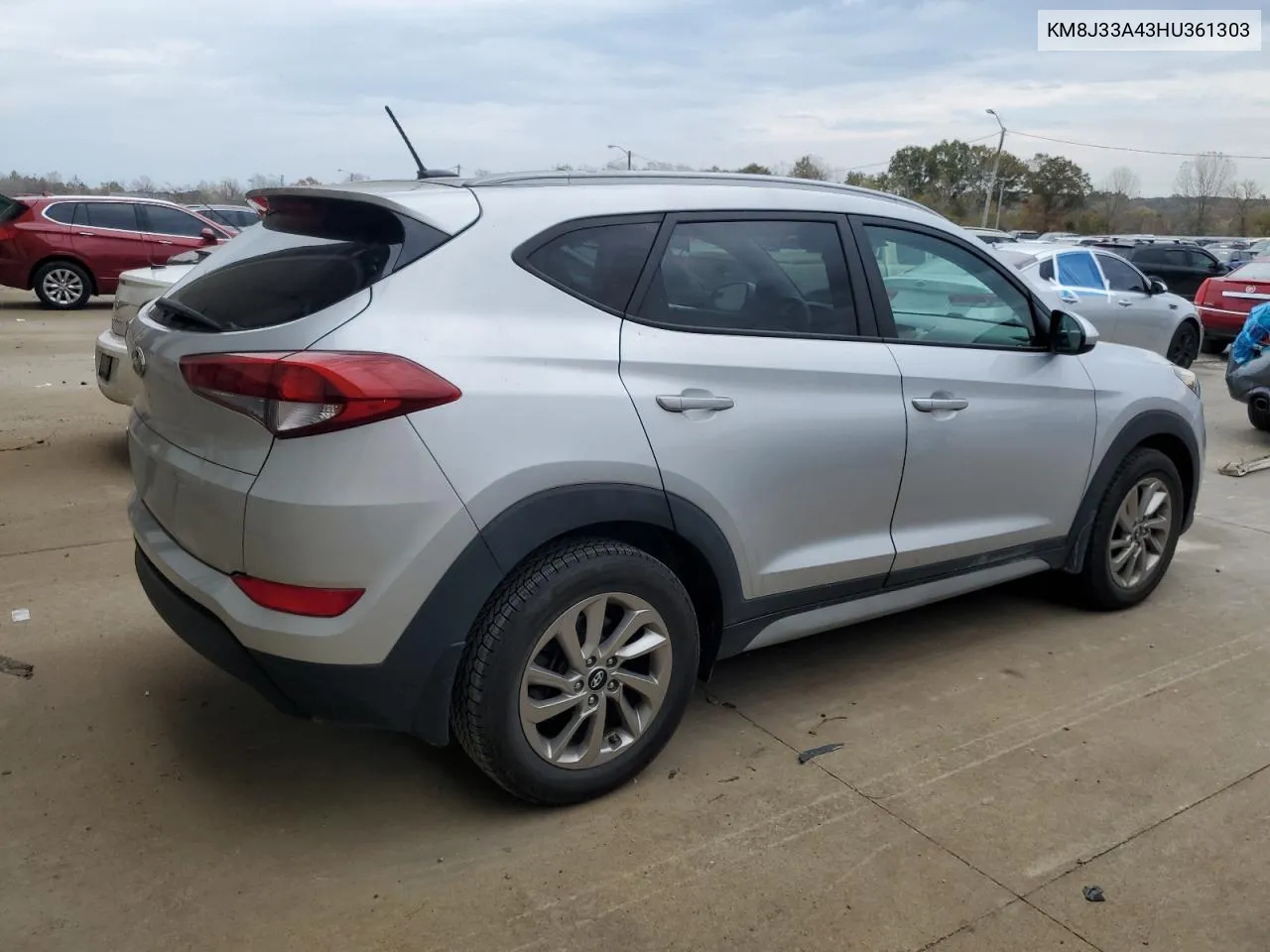 2017 Hyundai Tucson Limited VIN: KM8J33A43HU361303 Lot: 75595964