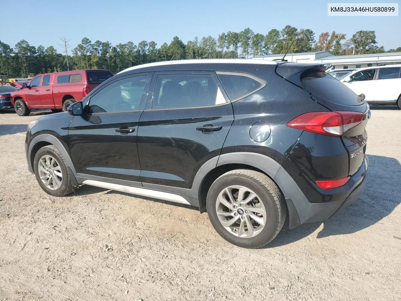 2017 Hyundai Tucson Limited VIN: KM8J33A46HU580899 Lot: 75626434