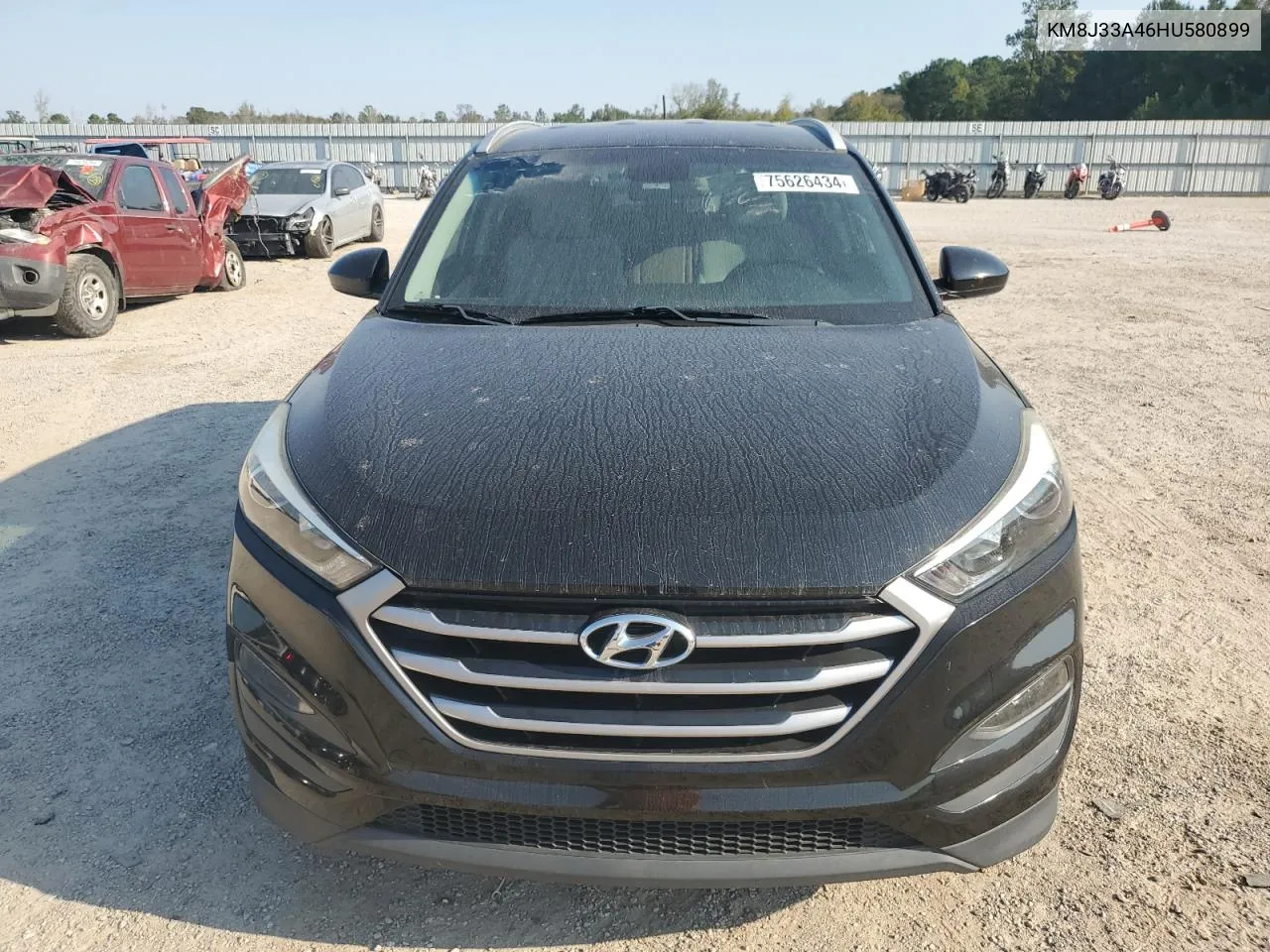 KM8J33A46HU580899 2017 Hyundai Tucson Limited