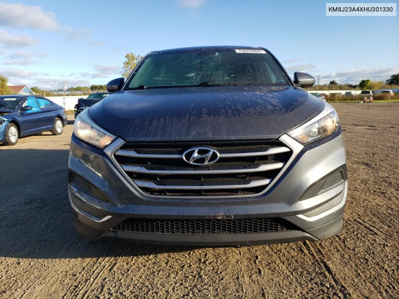 2017 Hyundai Tucson Se VIN: KM8J23A4XHU301330 Lot: 75643864