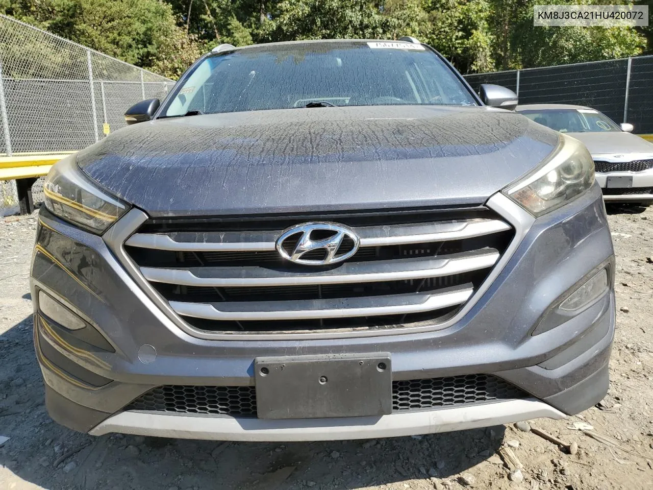 2017 Hyundai Tucson Limited VIN: KM8J3CA21HU420072 Lot: 75677514