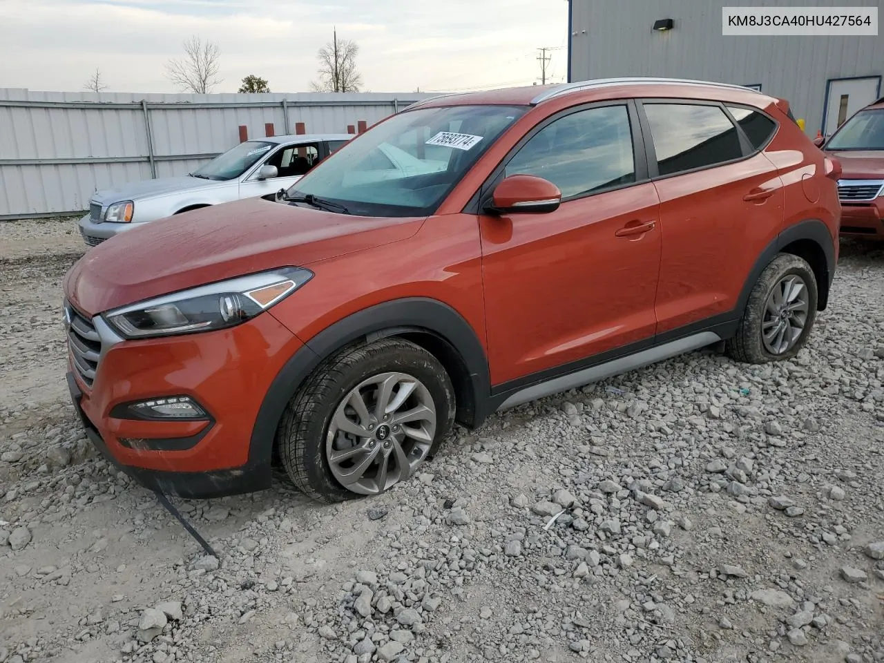 2017 Hyundai Tucson Limited VIN: KM8J3CA40HU427564 Lot: 75693774