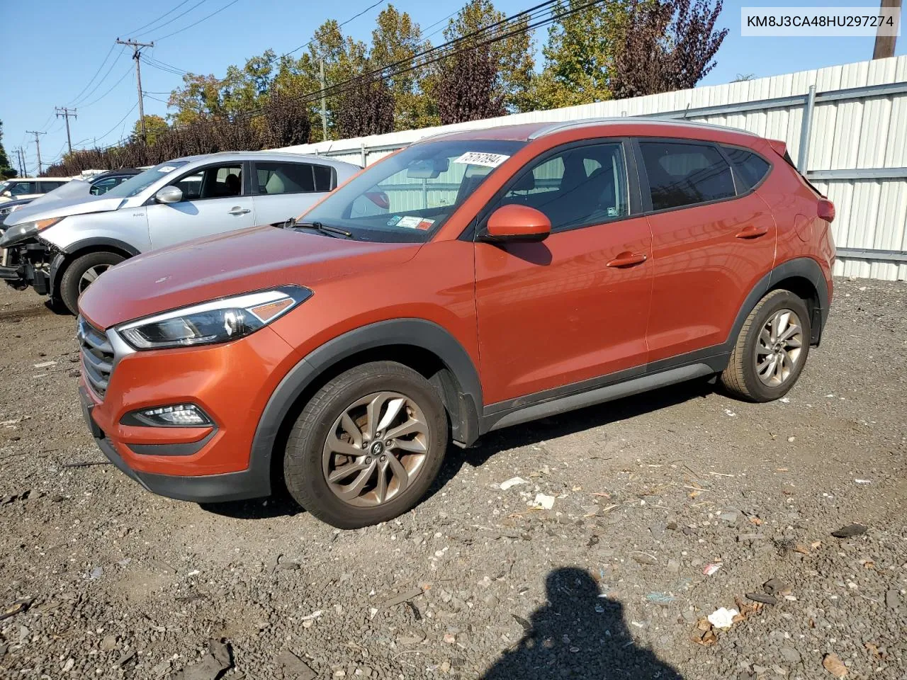 2017 Hyundai Tucson Limited VIN: KM8J3CA48HU297274 Lot: 75767894