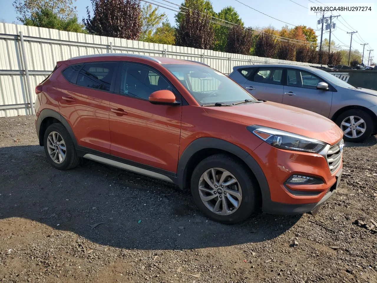 2017 Hyundai Tucson Limited VIN: KM8J3CA48HU297274 Lot: 75767894