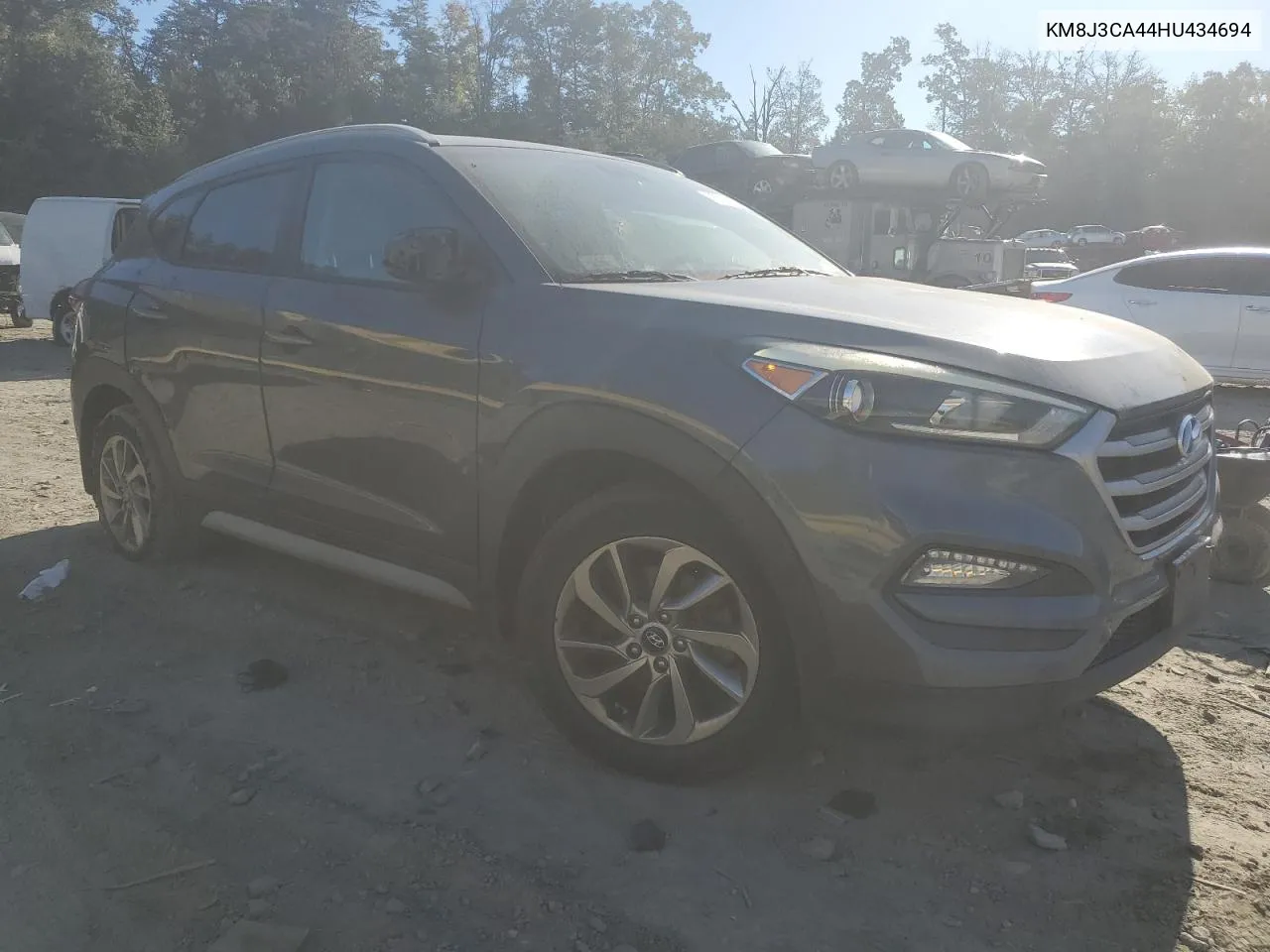 2017 Hyundai Tucson Limited VIN: KM8J3CA44HU434694 Lot: 75851064