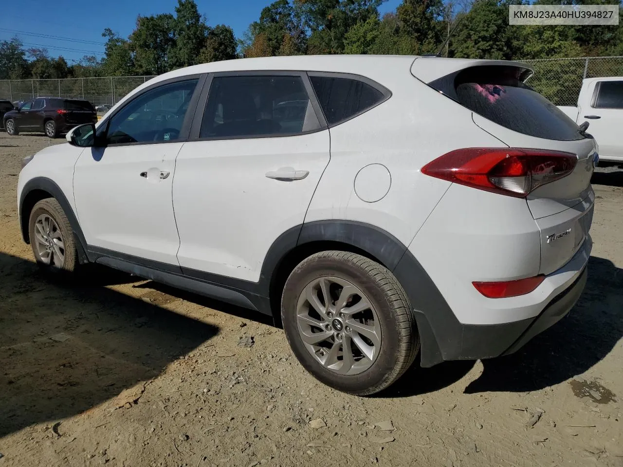 2017 Hyundai Tucson Se VIN: KM8J23A40HU394827 Lot: 75854904