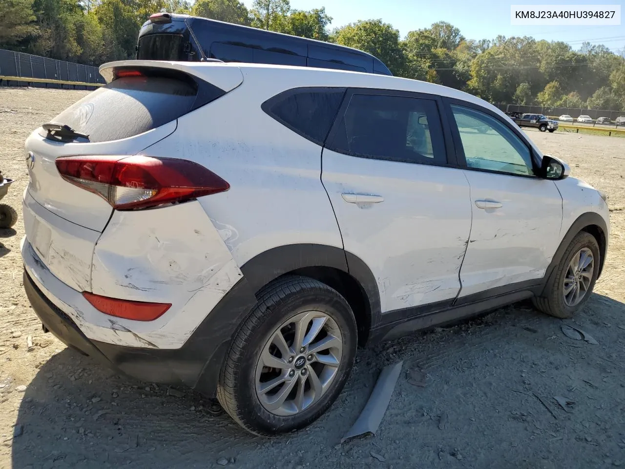 2017 Hyundai Tucson Se VIN: KM8J23A40HU394827 Lot: 75854904