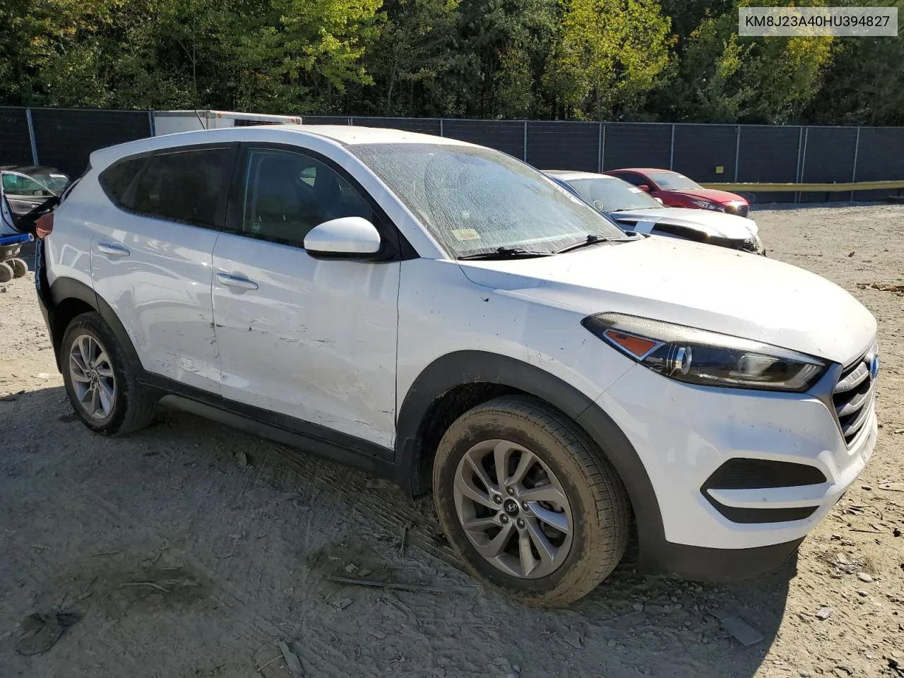 2017 Hyundai Tucson Se VIN: KM8J23A40HU394827 Lot: 75854904