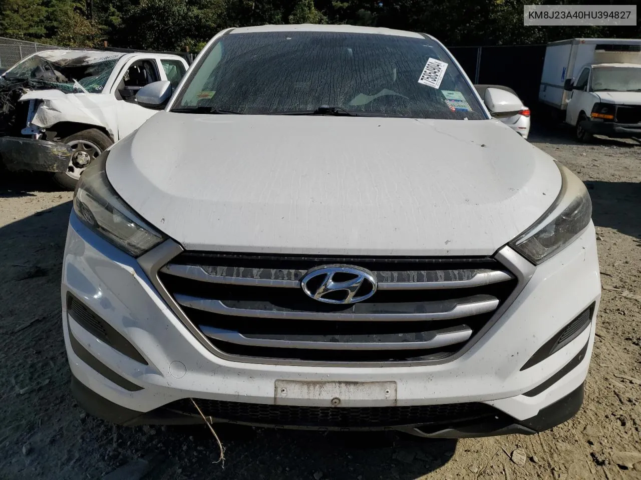 2017 Hyundai Tucson Se VIN: KM8J23A40HU394827 Lot: 75854904