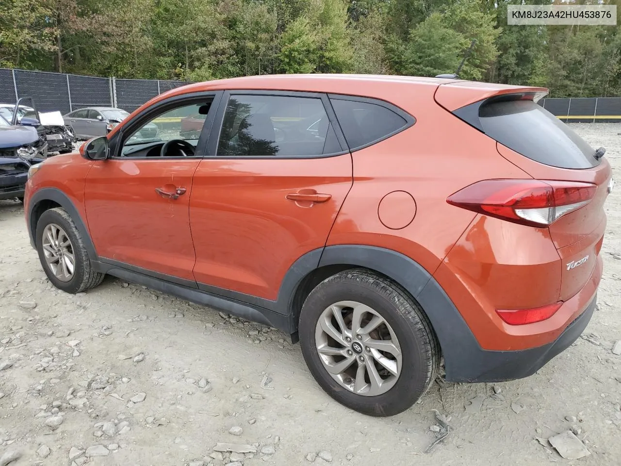 2017 Hyundai Tucson Se VIN: KM8J23A42HU453876 Lot: 75914184