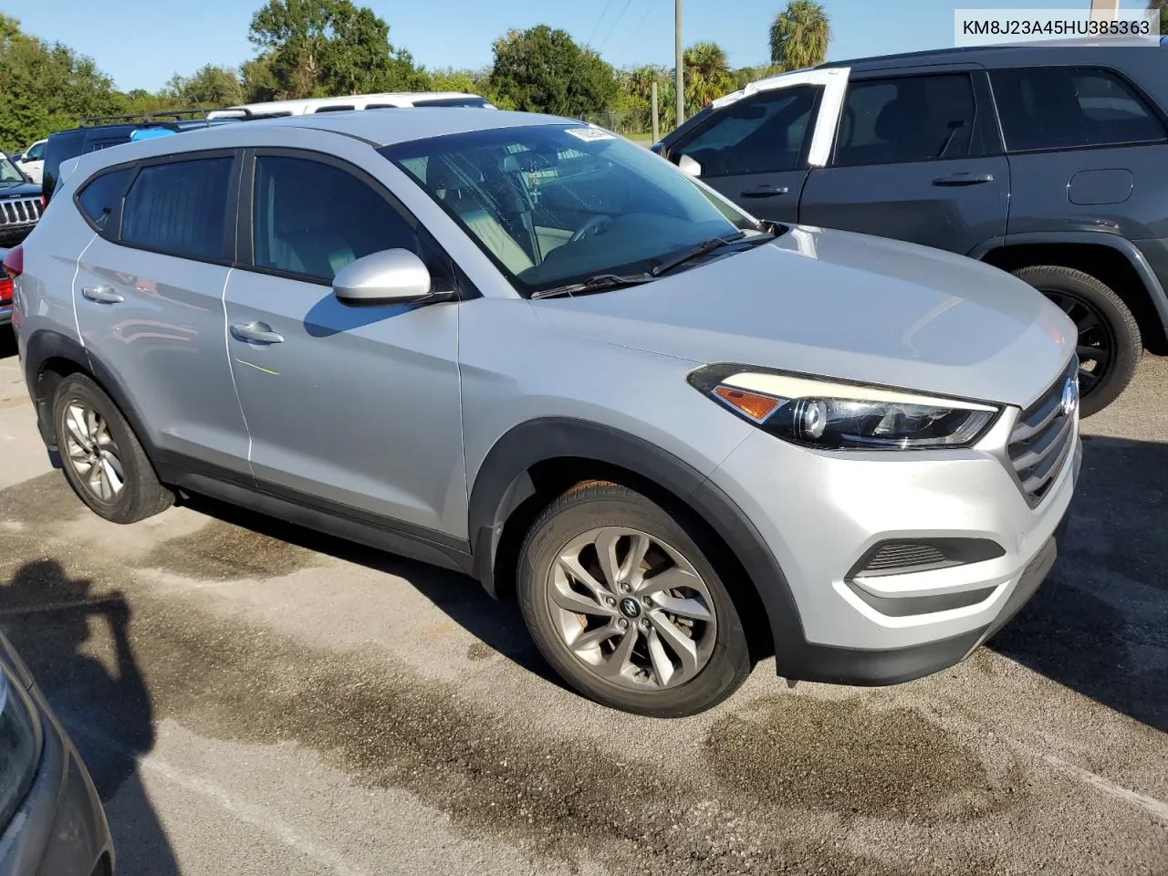 2017 Hyundai Tucson Se VIN: KM8J23A45HU385363 Lot: 76089544