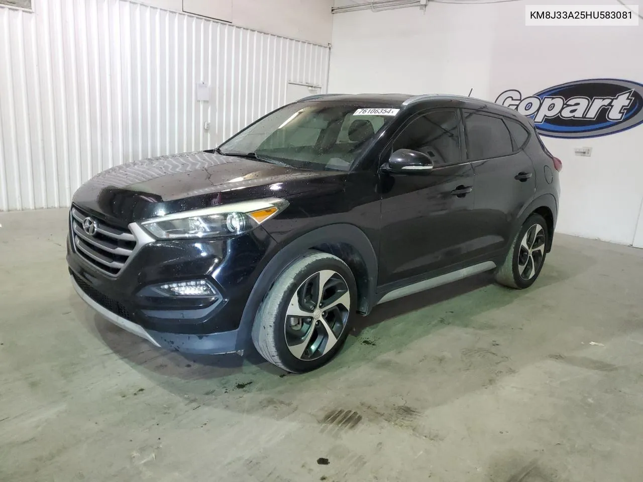 2017 Hyundai Tucson Limited VIN: KM8J33A25HU583081 Lot: 76106354