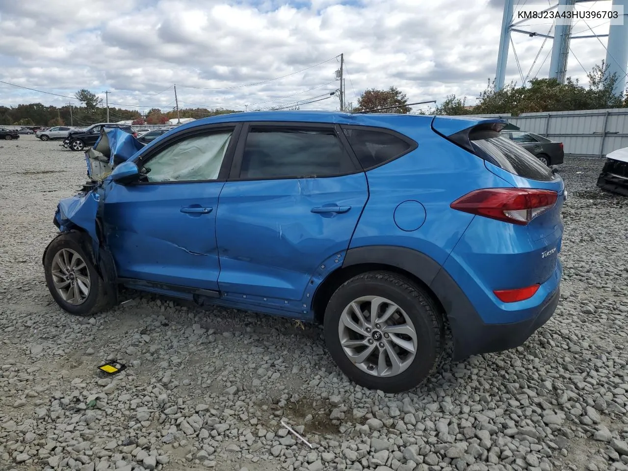 2017 Hyundai Tucson Se VIN: KM8J23A43HU396703 Lot: 76165494