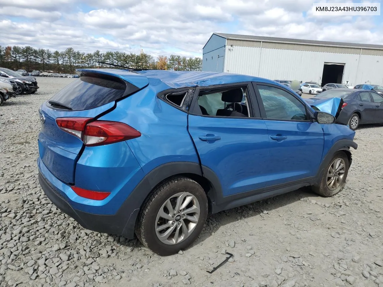 2017 Hyundai Tucson Se VIN: KM8J23A43HU396703 Lot: 76165494