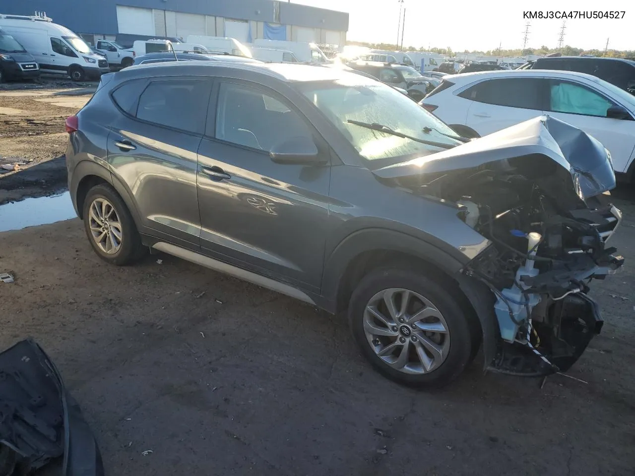 2017 Hyundai Tucson Limited VIN: KM8J3CA47HU504527 Lot: 76189224