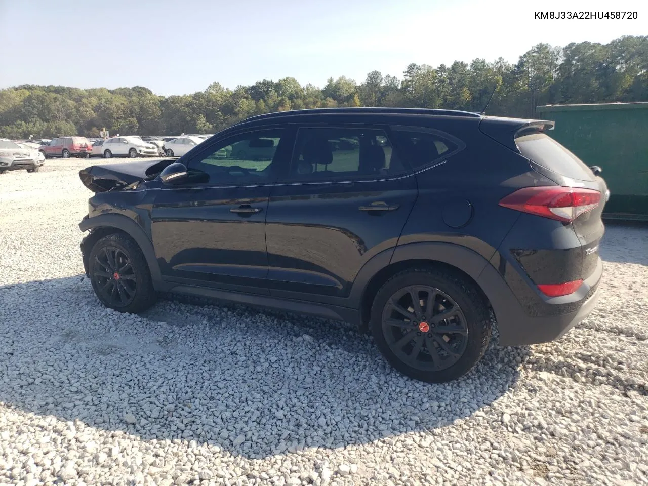 2017 Hyundai Tucson Limited VIN: KM8J33A22HU458720 Lot: 76191594