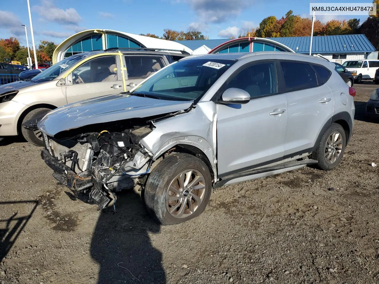 2017 Hyundai Tucson Limited VIN: KM8J3CA4XHU478473 Lot: 76200154