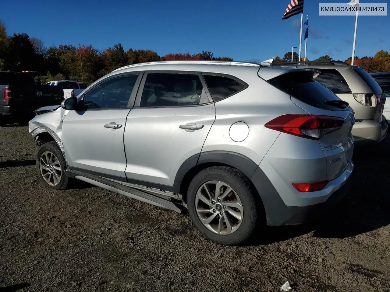 2017 Hyundai Tucson Limited VIN: KM8J3CA4XHU478473 Lot: 76200154