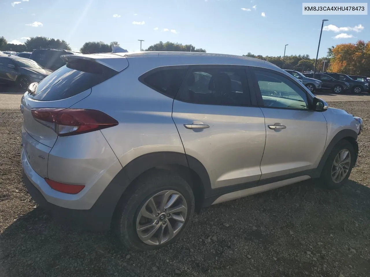 2017 Hyundai Tucson Limited VIN: KM8J3CA4XHU478473 Lot: 76200154