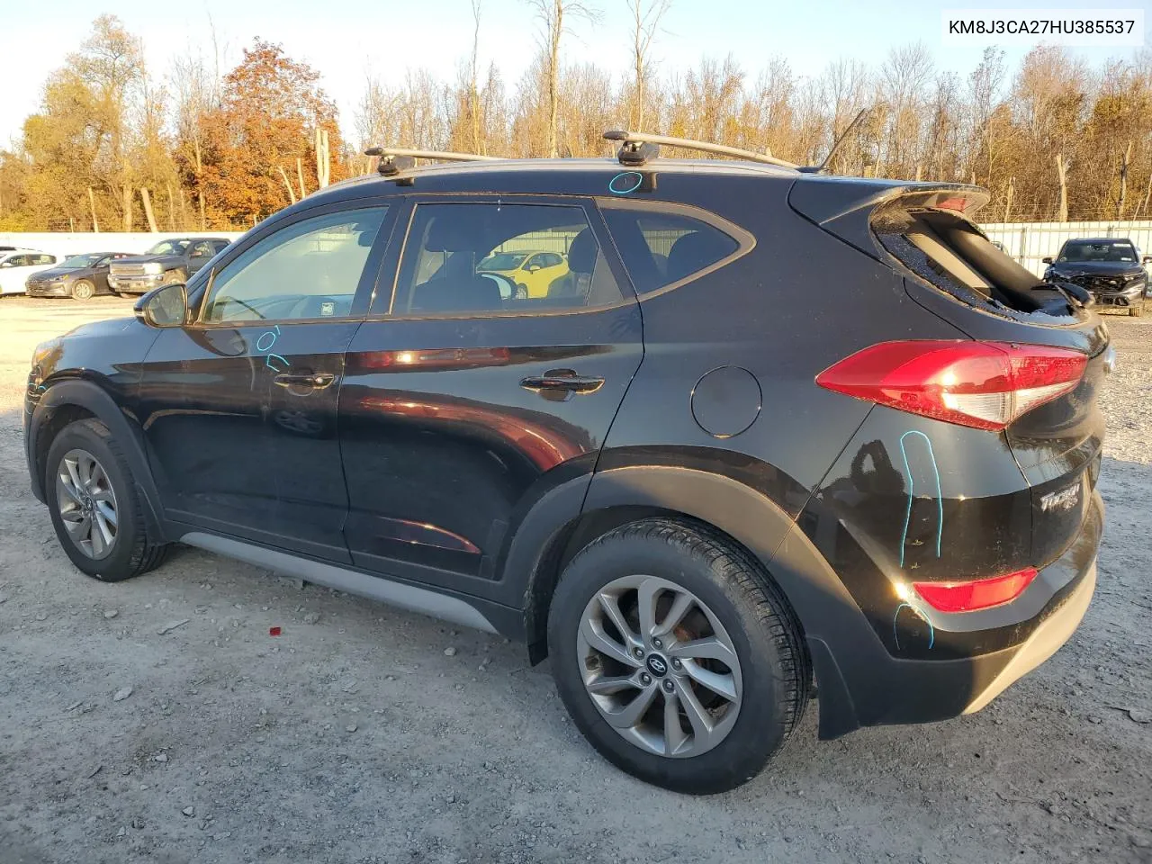 KM8J3CA27HU385537 2017 Hyundai Tucson Limited