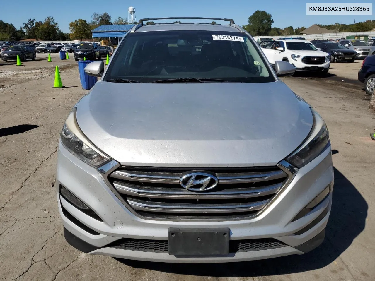 2017 Hyundai Tucson Limited VIN: KM8J33A25HU328365 Lot: 76318274