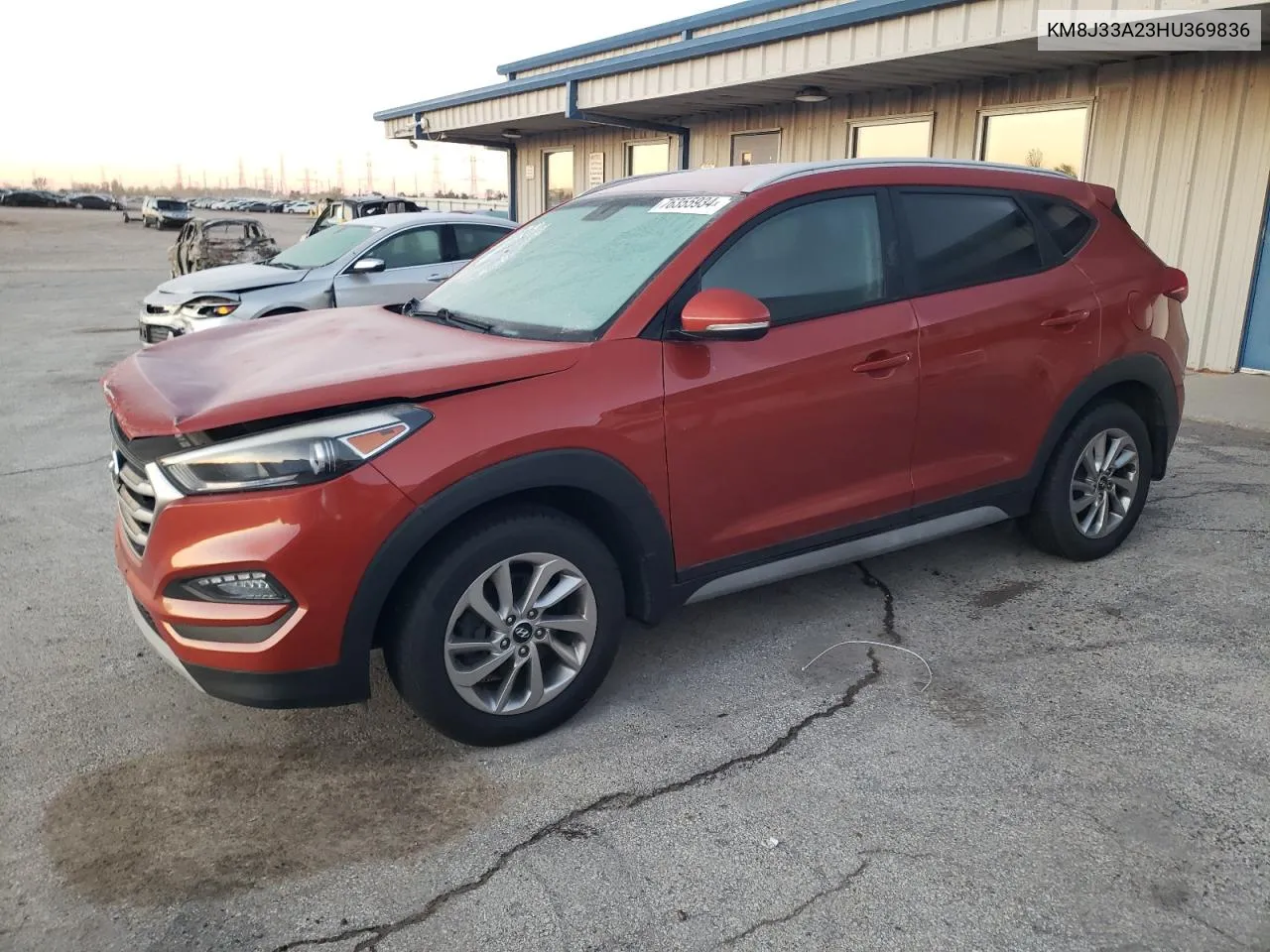 2017 Hyundai Tucson Limited VIN: KM8J33A23HU369836 Lot: 76355934