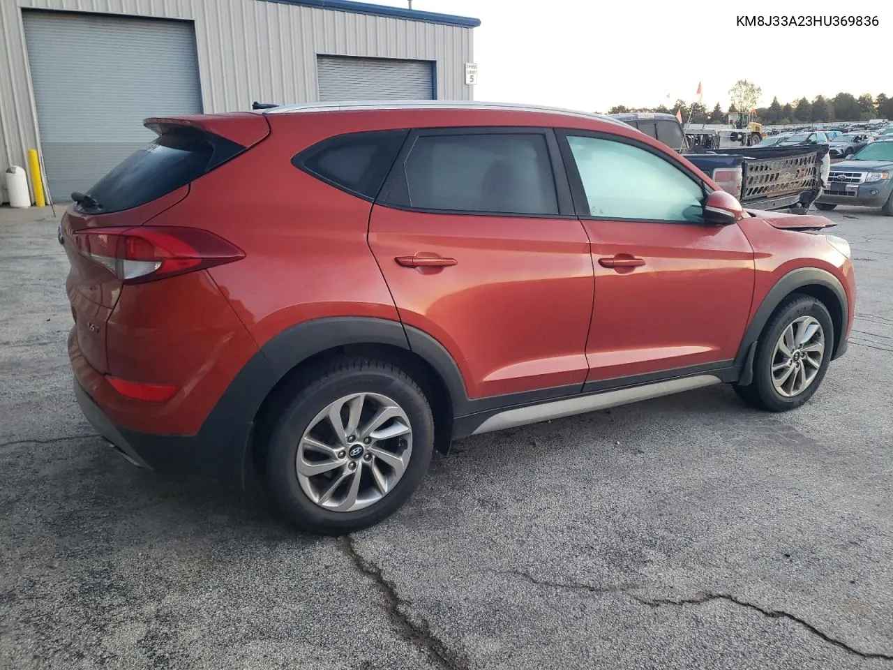 2017 Hyundai Tucson Limited VIN: KM8J33A23HU369836 Lot: 76355934